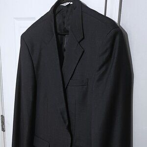 Gerald Austin Men Bluish Gray Suit Jacket Only   44S